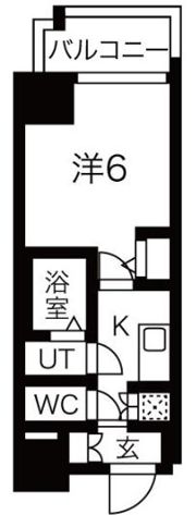 ワールドアイ神戸WESTの間取り画像