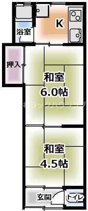 メゾン八雲の間取り画像