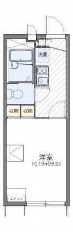 レオパレスYUTAKA Sの間取り画像