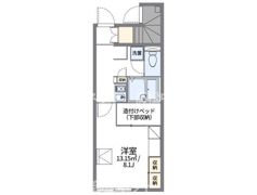 レオパレスハイメゾン坂出の間取り画像