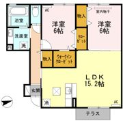 グリーンパーク・NAO A棟の間取り画像