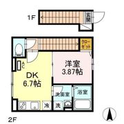 コージーコート shinの間取り画像