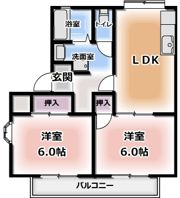ロイヤルワールド´88の間取り画像
