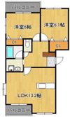 ファインメゾン上の原の間取り画像