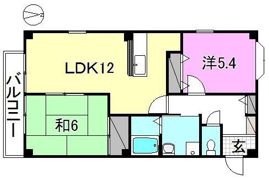 フォブール堀江ビーチの間取り画像
