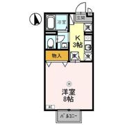 グリーンウェル Bの間取り画像