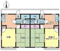 クローバービアの間取り画像