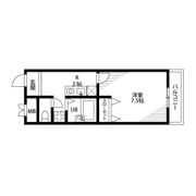 プレジール 山科の間取り画像