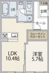 リバーサイド三滝の間取り画像
