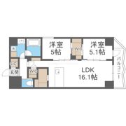 コンフォリア・リヴ谷町四丁目の間取り画像