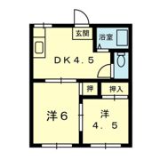 未来ハイツⅡの間取り画像