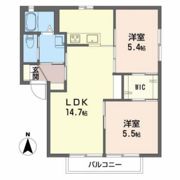 ドミール平井 B棟の間取り画像