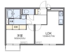 レオネクストファイブストリートの間取り画像