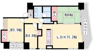 サンビルダー北野弐番館の間取り画像