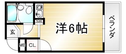 GRAND VALUE西陣の間取り画像