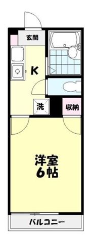 コーポラスYの間取り画像