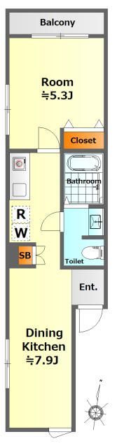 アーバンステージ永福町の間取り画像