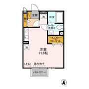 マロンハイム A・Bの間取り画像