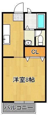 メゾン緑ヶ丘IIの間取り画像