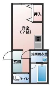 メゾン長谷川の間取り画像