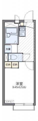 レオパレスHATUNEⅡの間取り画像