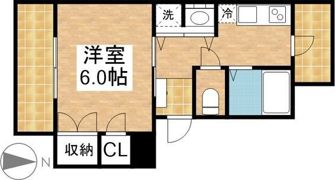 ブルーデル千種の間取り画像