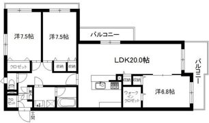 リーベンハイム・カガの間取り画像