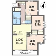 セントリビエ道後の間取り画像