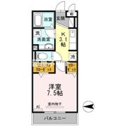 カーサ安倍川の間取り画像