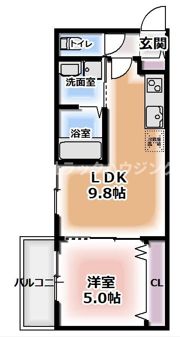 セレニティ大池町A棟の間取り画像