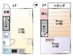 パークサイド目黒南の間取り画像