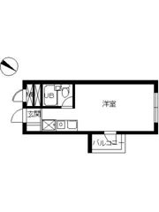 スカイコート西横浜第6の間取り画像