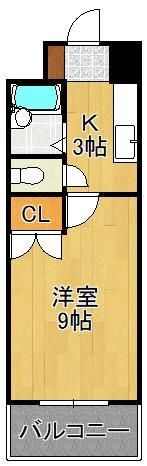 ウインズ浅香Iの間取り画像