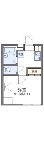 レオパレス豊の間取り画像