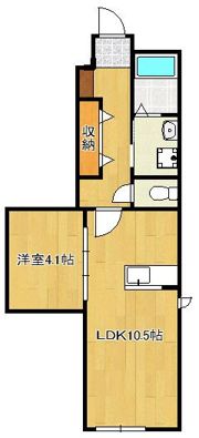 SUN VIA 下到津の間取り画像