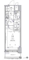 クレイシア秋葉原の間取り画像