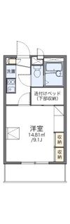 レオパレスヴァンティアンの間取り画像