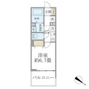 フェルモ横浜桜木町の間取り画像