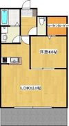 クロノス16月出の間取り画像