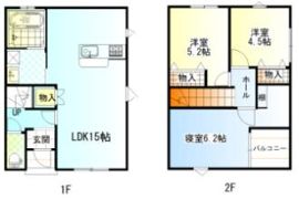 コォーリング春日の間取り画像
