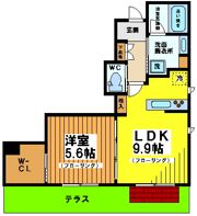 ミラコロエッフェの間取り画像