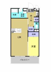 リバーサイド清音の間取り画像