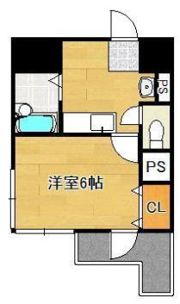 ニューサンリバー8番館の間取り画像