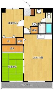 ふぁみーる志徳の間取り画像