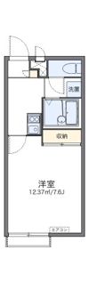 レオパレスあすなろ 2号の間取り画像
