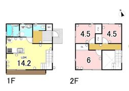 レジデンス小山 1号棟の間取り画像