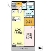 シャルマンHAMAⅡの間取り画像