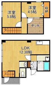 メゾン白川の間取り画像