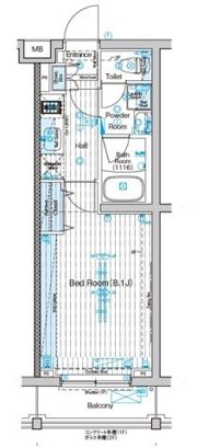ブライズ大森東SEIの間取り画像