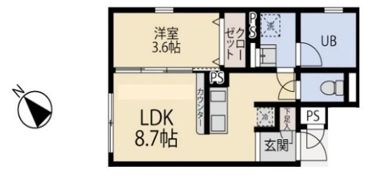 セドール代田橋の間取り画像